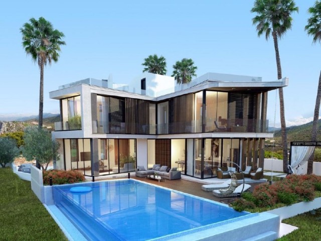 4 Schlafzimmer mit Pool in Kyrenia Edremit, 710m2 Grundstück in der grünsten Region von Kyrenia gebaut unser privates Villa-Projekt ** 