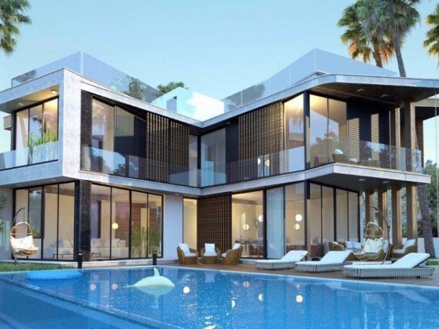 4 Schlafzimmer mit Pool in Kyrenia Edremit, 710m2 Grundstück in der grünsten Region von Kyrenia gebaut unser privates Villa-Projekt ** 