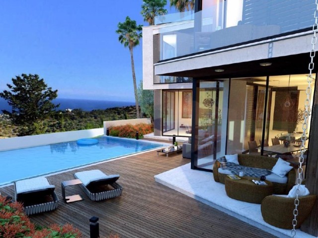 4 Schlafzimmer mit Pool in Kyrenia Edremit, 710m2 Grundstück in der grünsten Region von Kyrenia gebaut unser privates Villa-Projekt ** 