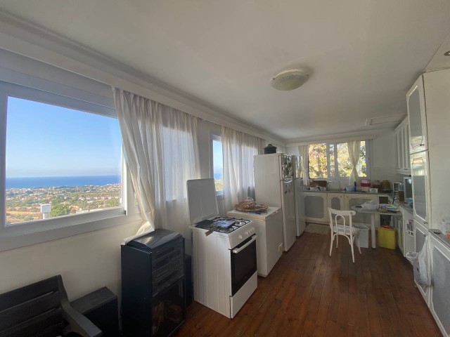 2 Schlafzimmer Maisonette freistehende in Kyrenia Karsiyaka, zurück Bergblick, vorne ist unser Haus mit herrlichem Meerblick ** 