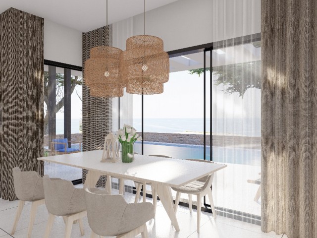 Kyrenia Chatalköy mit 2 verschiedenen Arten von Villen mit Pool , große Terrasse mit 3 Schlafzimmern, 3 privaten Badezimmern und sorgfältig gestalteten neuen Villa Projekt ** 