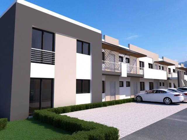 Kyrenia Alsancak 1 & 2 Bedroom Ground Floor apartments with Shared Pool 1 with garden. The apartments on the floor are Our New Luxury Project with Roof Terrace ** 