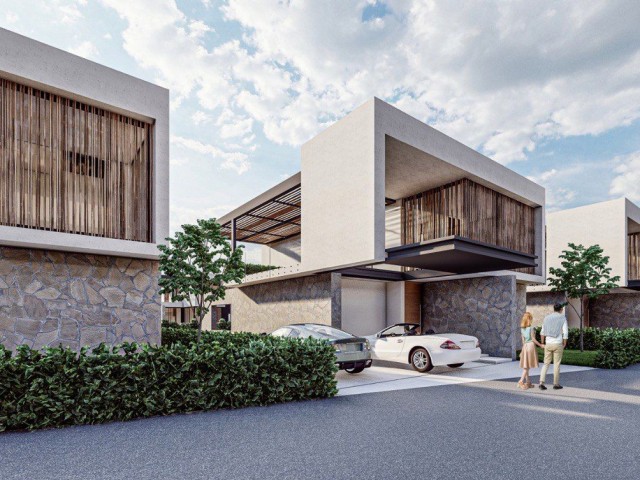 Our New Project in Kyrenia Karaoglanoglu with 3 Bedrooms, 3 Private Bathrooms, a Spacious Garden and a Pool Isolated from Noise in an Isolated Location ** 