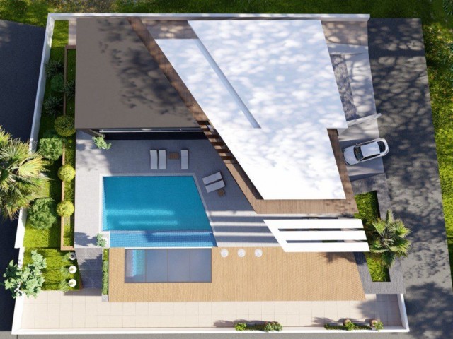 In Kyrenia Doğanköy, 7 + 1 Bedroom 805m2 Indoor and Outdoor Pool with Sauna and Turkish Bath in Kyrenia Doğanköy Our Large Villa Project with Elevator!