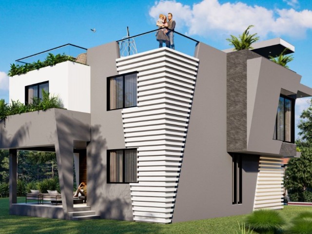 Our 3 Bedroom Duplex Villa Project in Iskele Ötüken, Within Walking Distance to the Sea