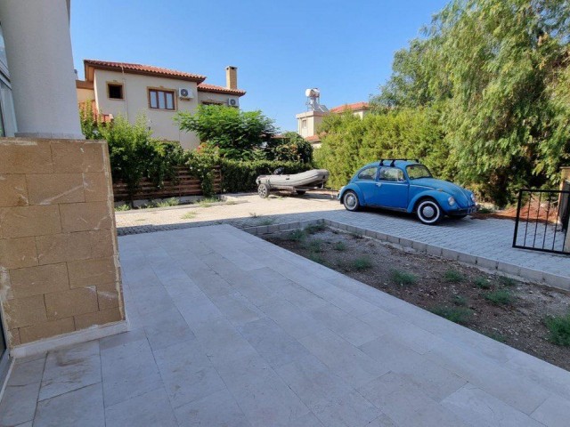 Triplex Villa with 4 Bedrooms, 2 Separate Kitchen Partitions and Large Jacuzzi in Famagusta Tuzla 