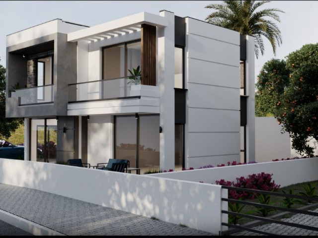 Our New Project with 2 Fronts Mountain View with 1 & 2 & 3 Bedroom Flat Options in Yeşiltepe, Girne!