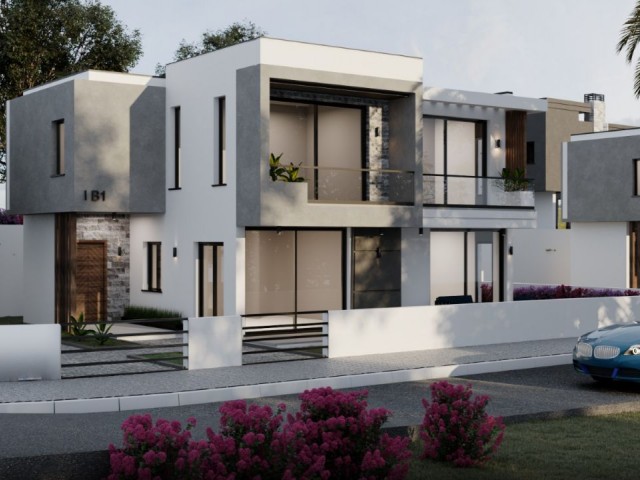 Our New Project with 2 Fronts Mountain View with 1 & 2 & 3 Bedroom Flat Options in Yeşiltepe, Girne!