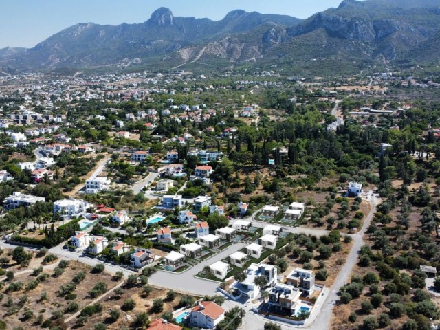 ویلا 3 و 4 خوابه با گزینه استخر در Çatalköy، Girne، پروژه جدید ما با موقعیت مکانی عالی، نزدیک به مرکز شهر