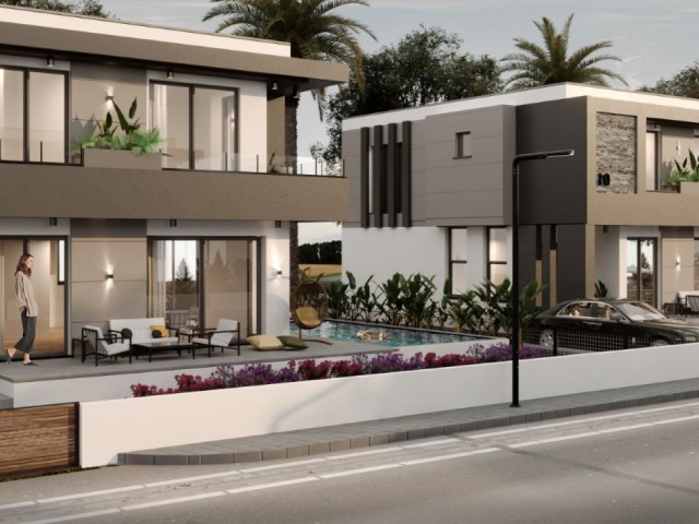 Villa mit 3 und 4 Schlafzimmern und Pooloption in Çatalköy, Girne, unser neues Projekt in großartiger Lage, nahe dem Stadtzentrum