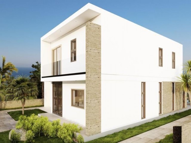 Girne Esentepe'de 4 Yatak Odalı 4 Banyo WC Olan 43m2 Havuzuyla 3 Adet Balkonlu 250M2 Büyüklüğünde Bahçesiyle Yeni Projemiz 