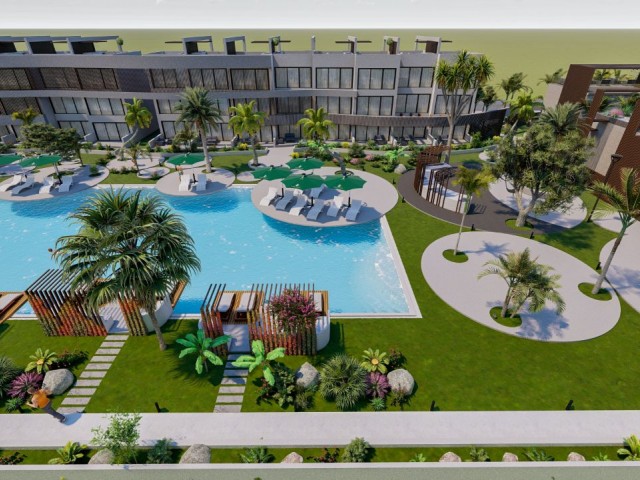 Our New Project Consisting of Studio 1 & 2 and LOFT Option Apartments with Pool View Playground and 