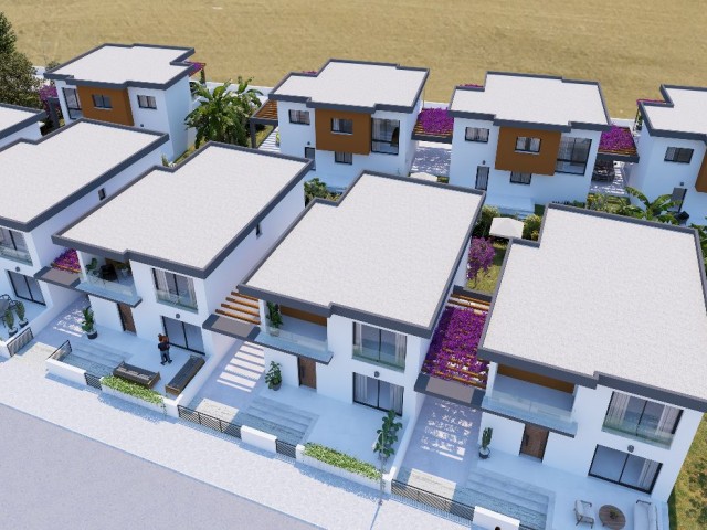 Our New Project in Kyrenia Ağırdağ with 3 Bedrooms, Garden, Open Garage, Solar Energy Substructure and Spacious Surroundings