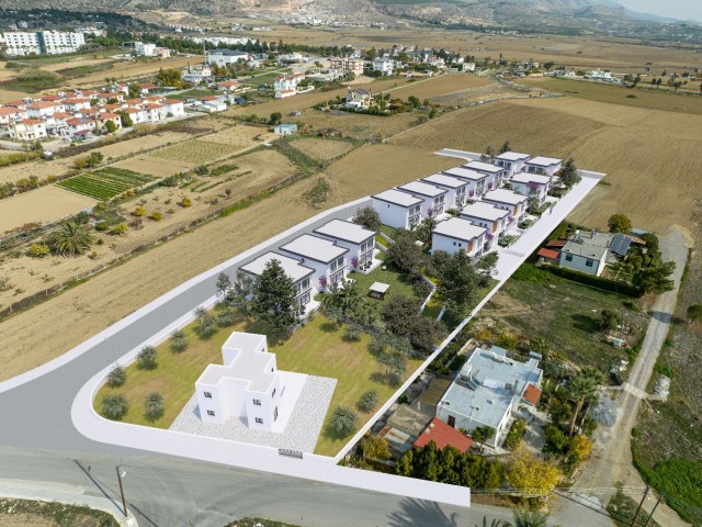 Our New Project in Kyrenia Ağırdağ with 3 Bedrooms, Garden, Open Garage, Solar Energy Substructure and Spacious Surroundings