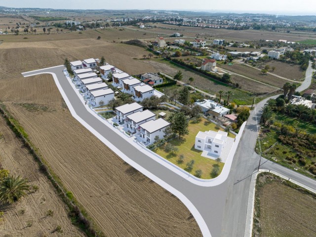 Kyrenia Ağırdağ in Kyrenia 3 Schlafzimmer Garten Offene Garage Solarenergie Unterbau Umgeben Geräumiges Neues Projekt