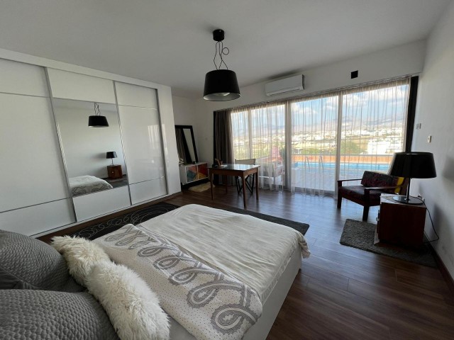 Lefkoşa Penthouse özel havuzlu