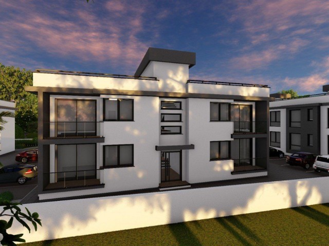 Our 1 & 2 Bedroom Apartment Project in Catalkoy, Kyrenia, consisting of Sea Side Sendeli Shops and Businesses ** 