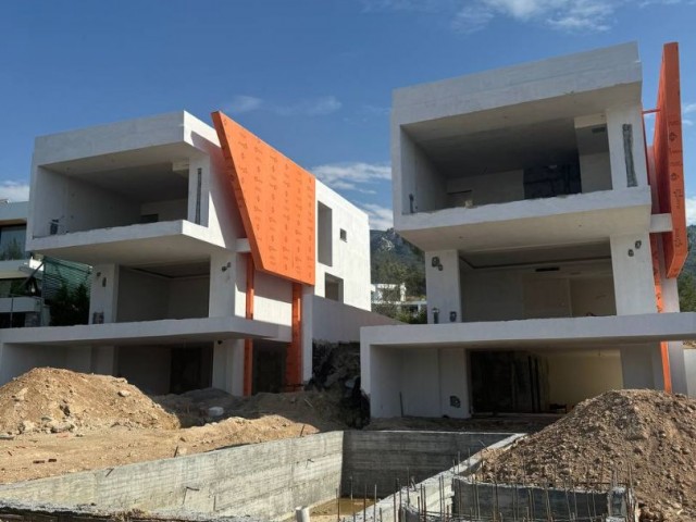 ویلای جدید ما در Girne Bellapais با 3 طبقه، استخر و 4 اتاق خواب با شومینه و زیرساخت های مختلف
