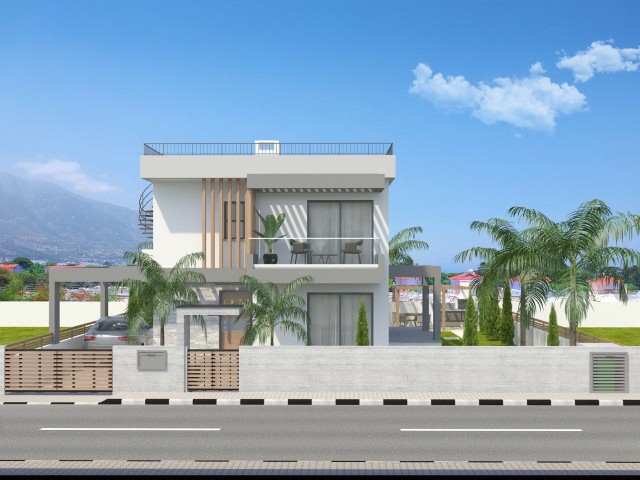 Villa & Bungalow and 2 Bedroom Apartments in Kyrenia Alsancak; Our New Decent Project with 4 Blocks in L Form