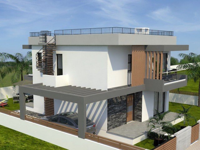 Villa & Bungalow and 2 Bedroom Apartments in Kyrenia Alsancak; Our New Decent Project with 4 Blocks in L Form