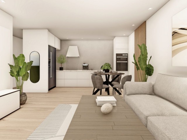 پروژه آپارتمان 2 خوابه اداری و مسکونی ما با موقعیت مرکزی شگفت انگیز در نزدیکی مرکز خرید جدید در مرکز Girne