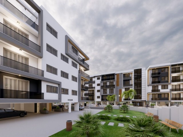 Green Surroundings in Girne Center 3 Bedrooms Our Wonderful Project in the Heart of Kyrenia