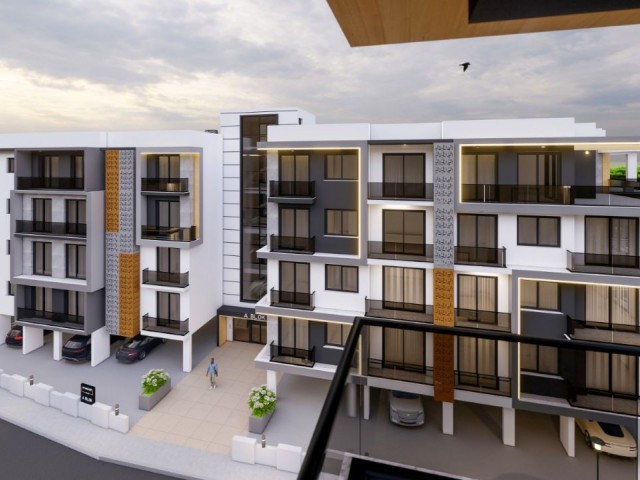 Green Surroundings in Girne Center 3 Bedrooms Our Wonderful Project in the Heart of Kyrenia