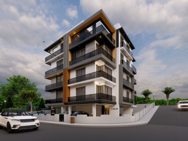 Green Surroundings in Girne Center 3 Bedrooms Our Wonderful Project in the Heart of Kyrenia