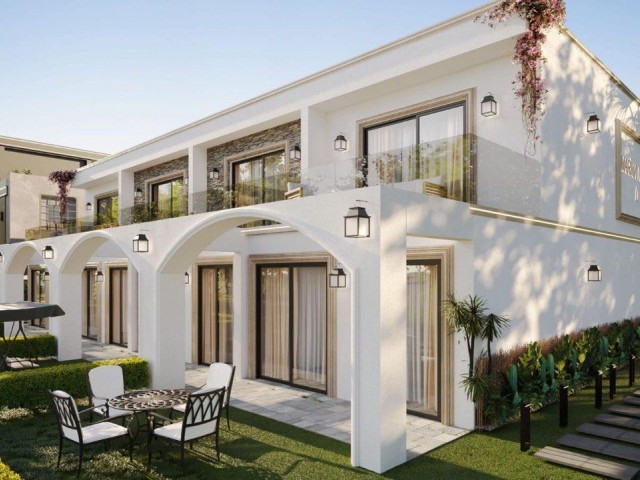 Our Site Project Consisting of New 2 and 3 Bedroom Plus Villas in Kyrenia Lapta, Centrally Located Within Walking Distance to the Sea, with Shared Pool