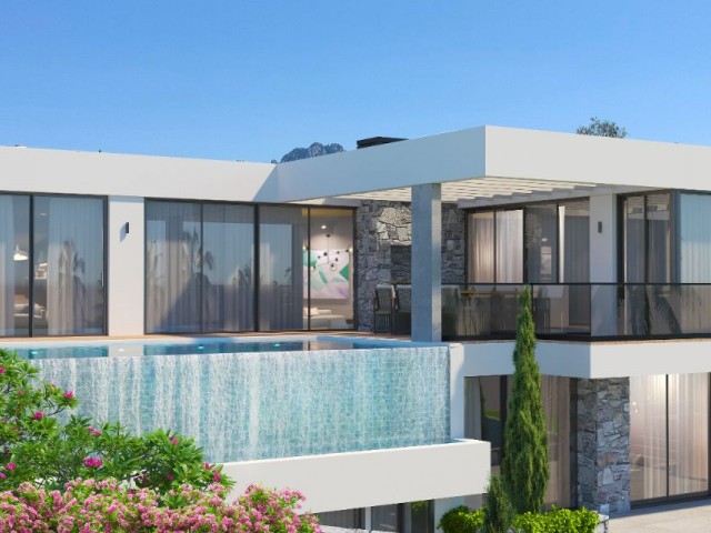 Exklusive Duplex-Villa mit Panorama- und Meerblick – Projekt Arapkoy Kyrenia zum Verkauf in Zypern Riviera Real Estate;