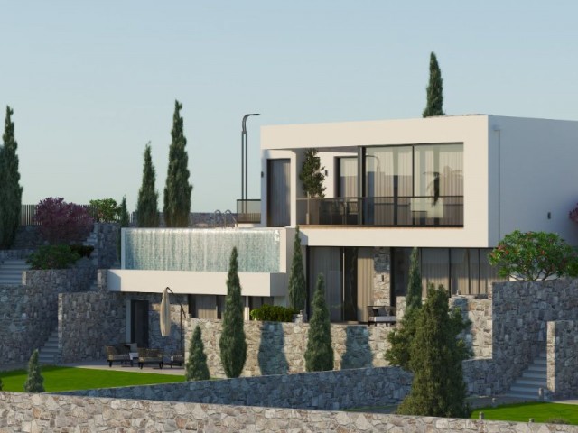 Exklusive Duplex-Villa mit Panorama- und Meerblick – Projekt Arapkoy Kyrenia zum Verkauf in Zypern Riviera Real Estate;