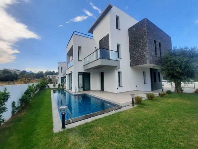 3+1 LUXURY Villa with Panoramic Mountain and Sea View in Ozanköy - Close to Doğa College and Science