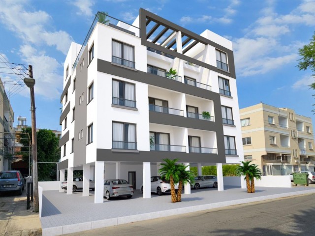 Spacious 2+1 flats for sale in Nicosia Kızılbaş, apartment with elevator SINGLE AUTHORITY