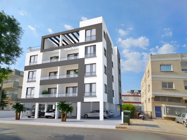Spacious 2+1 flats for sale in Nicosia Kızılbaş, apartment with elevator SINGLE AUTHORITY