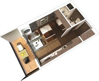 Yatırım Potansiyeli Proje: Resort Residence'ta Stüdyo, 1-2-3 Yatak Odalı Daire ve Penthouse, Dikkat Çekici Başlangıç Fiyatlarıyla