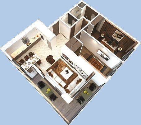 Projekt mit Investitionspotenzial: Studio, 1-2-3-Zimmer-Wohnung und Penthouse in Resort-Residenz, mit attraktiven Startpreisen