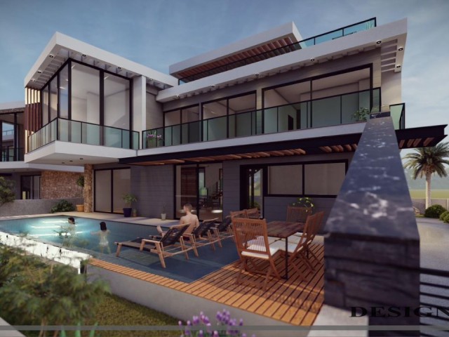 Serenity in Style: Luxurious 4-Bedroom Villa with Breath-taking Views in Alsancak - Kyrenia