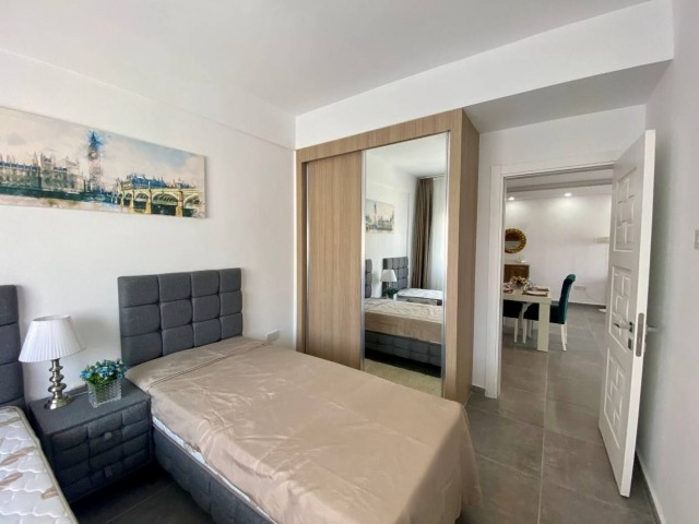 Bezugsfertige 2-Bett-Wohnung mit Meer- und Bergblick im Zentrum von Kyrenia