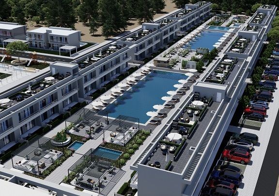 پیشنهاد ویژه استودیو و آپارتمان 1 خوابه برای فروش در Yeniboğaziçi - Famagusta