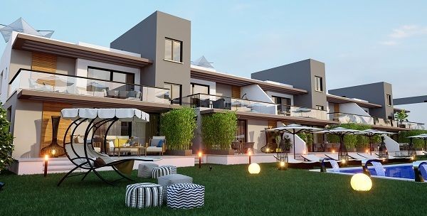 Complete with Premium Amenities Project of 2 & 3-Bed Apartments and 2-Bed Semi-Detached Villas for Sale in İskele