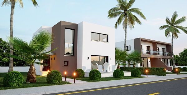 Complete with Premium Amenities Project of 2 & 3-Bed Apartments and 2-Bed Semi-Detached Villas for Sale in İskele