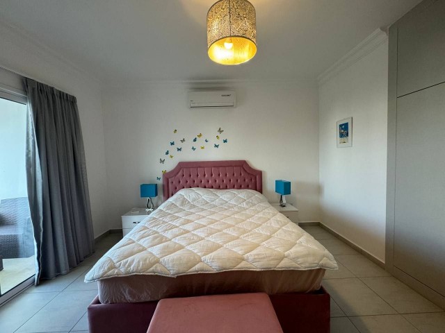 2-Schlafzimmer-Gartenwohnung direkt am Meer zum Verkauf in Esentepe – Kyrenia