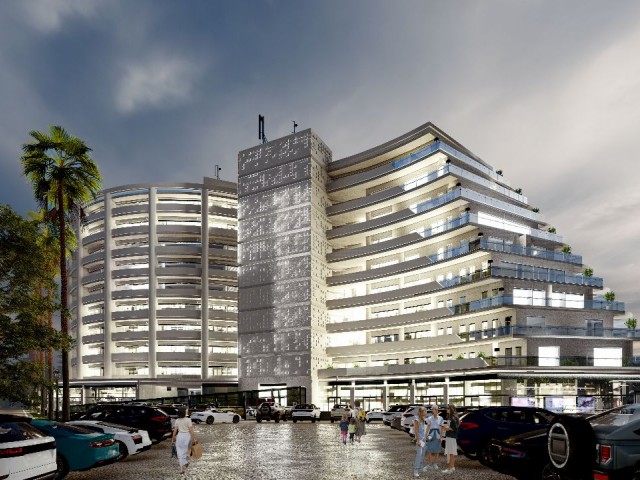 Im Zentrum von Kyrenia mit dem größten Einkaufszentrum der Region, der prestigeträchtigen Residenz und dem eleganten Business Tower bietet sich eine privilegierte Gelegenheit zum Verkauf