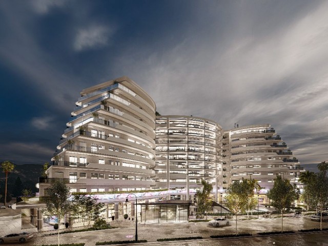 Im Zentrum von Kyrenia mit dem größten Einkaufszentrum der Region, der prestigeträchtigen Residenz und dem eleganten Business Tower bietet sich eine privilegierte Gelegenheit zum Verkauf