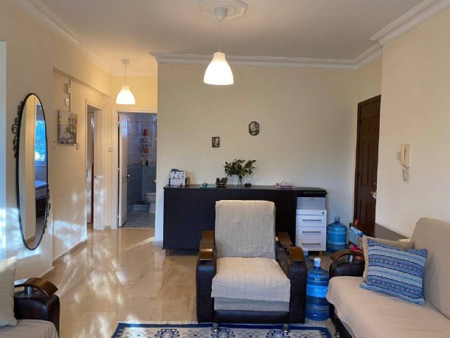 Ready To Move Fully Furnished Ground Floor Apartment with Pool for Sale in Lapta - Kyrenia