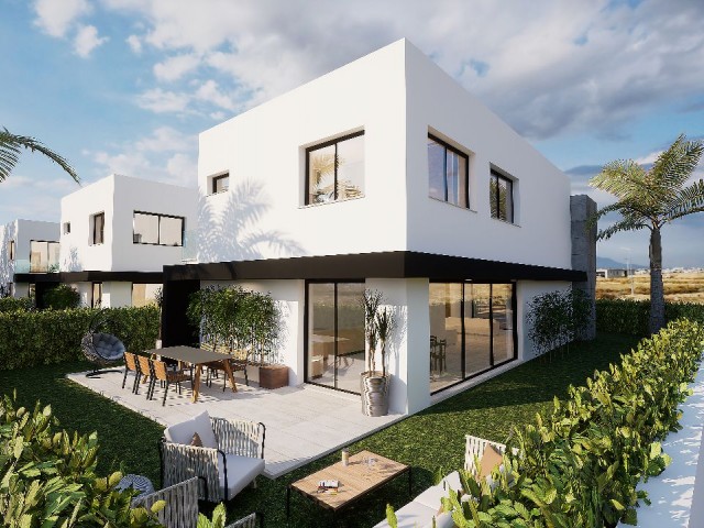 Modern gestaltete Villa mit 4 Schlafzimmern zum Verkauf in Batıkent - Nikosia