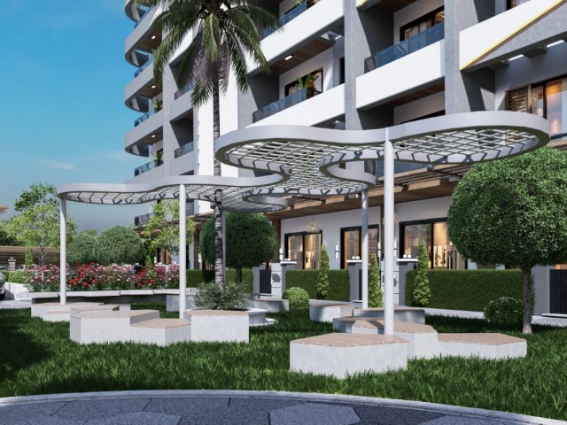 Luxury Resort Residences with fulll of amenities  for sale in Yeşilyurt  - Lefke