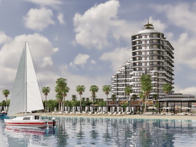 Luxury Resort Residences with fulll of amenities  for sale in Yeşilyurt  - Lefke