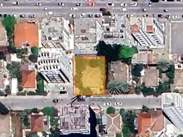 12 floors 200% zoned commercial land for sale in CBD area in Nicosia YENİKENT