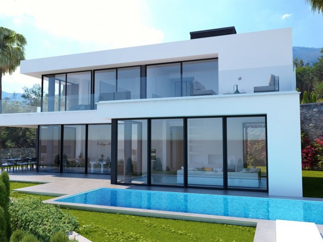 4 Bed Ultra Luxury Villa with Cellar Space and Hobby Room in Bellapais, Kyrenia